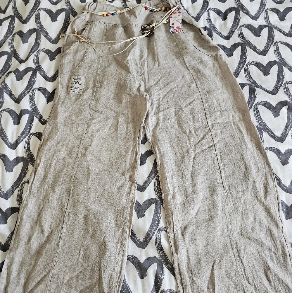 Linen pants - Picture 1 of 7